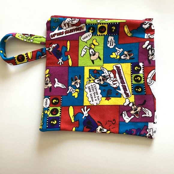 4 Handmade Kids Children's Small Pouches Waterproof Lining Back to School - Picture 4 of 9